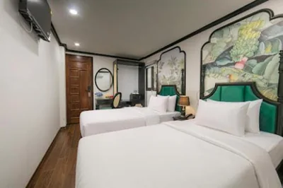 高级双床房 — Hanoi Silk Crown Boutique Hotel & Spa